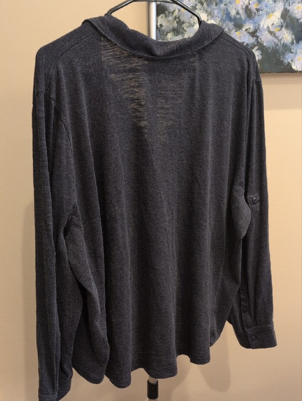 Caslon Dark Navy Knit Top - Picture 2 of 7